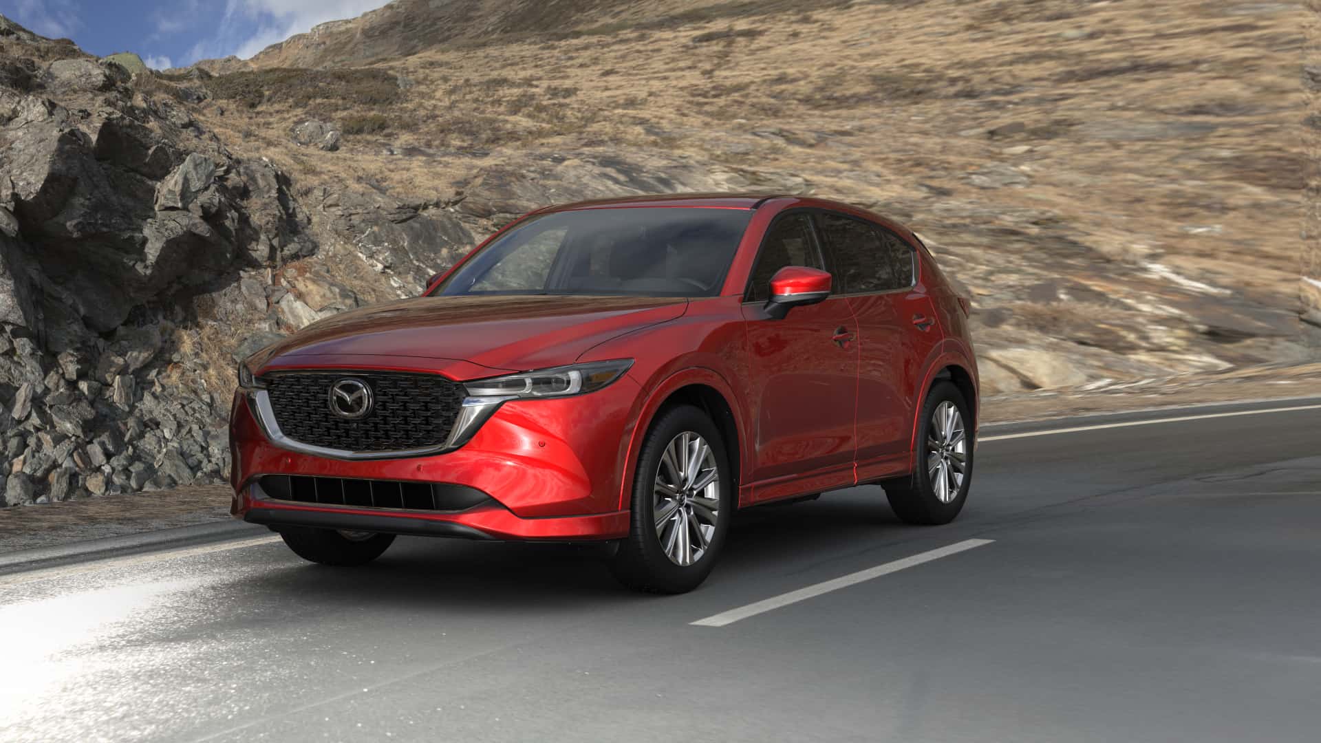 2023 Mazda CX-5 2.5 Turbo Signature Soul Red Crystal Metallic | Parkway Family Mazda in Kingwood TX